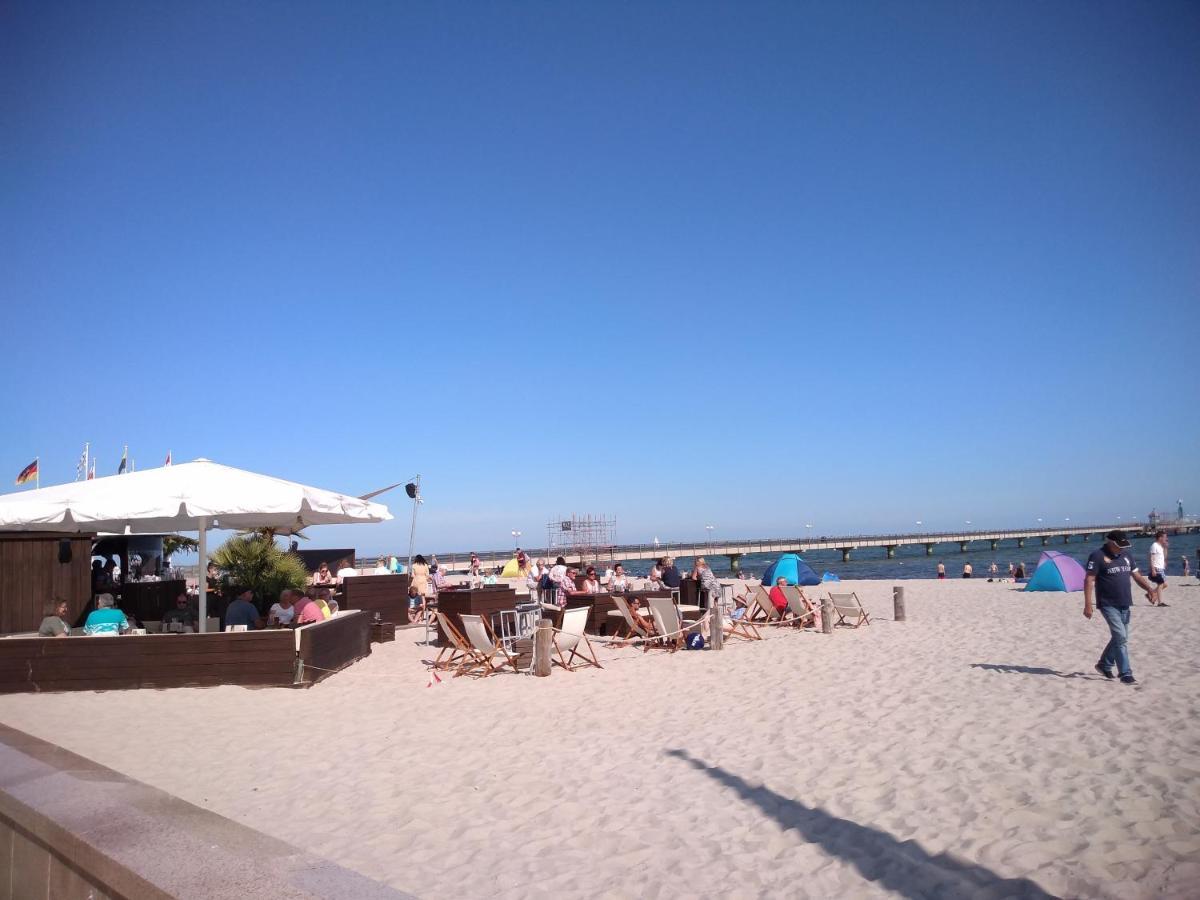 Fewo 3 Mit Terrasse, Box-Bett, Kl Extra Zimmer, Tresor Dahme  Kültér fotó